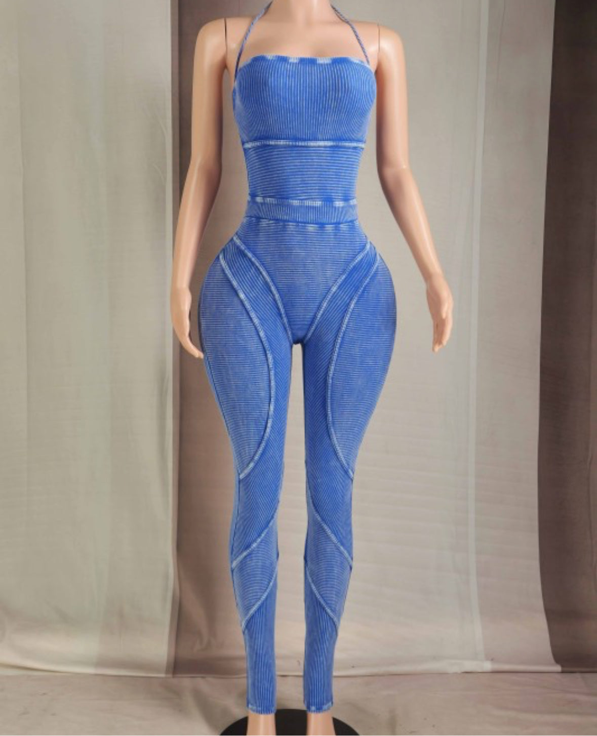 Body Language Burning Blue Jumpsuit