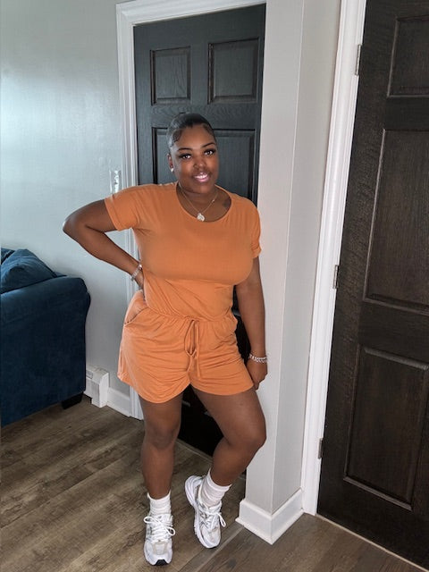 Butter Soft Romper With Pockets