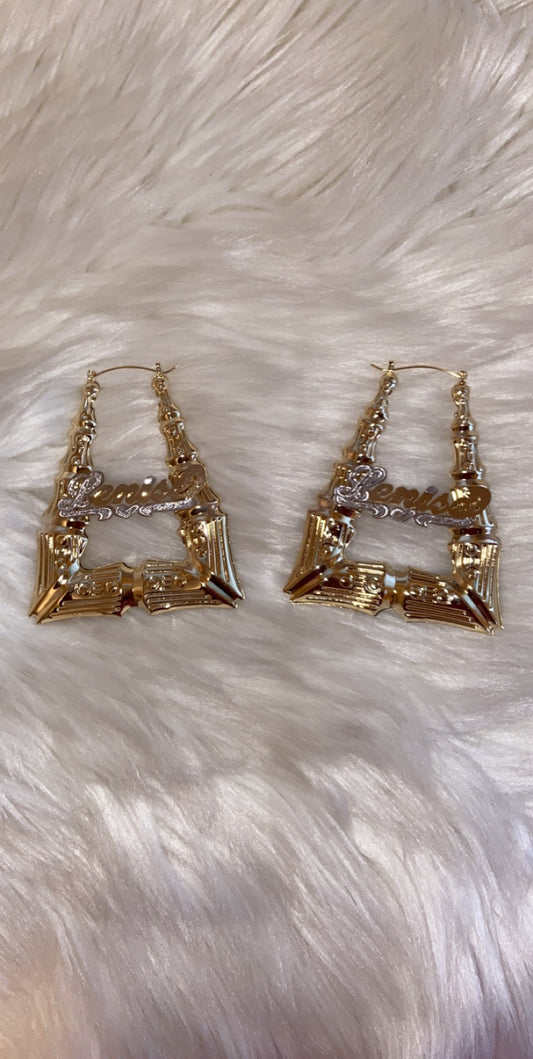 Personalized Door Knockers Earrings