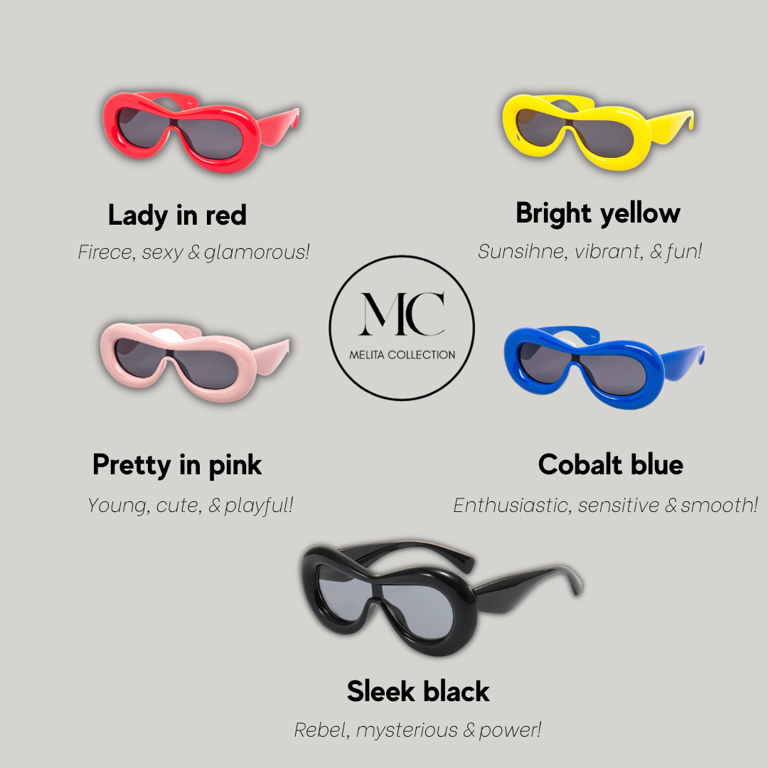 Retro Inflated Bubble Sunglasses