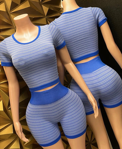 2 Piece Chill Vibe Short Set