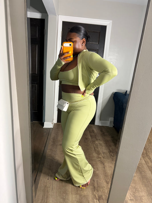 Sage 3 Piece Pants Set