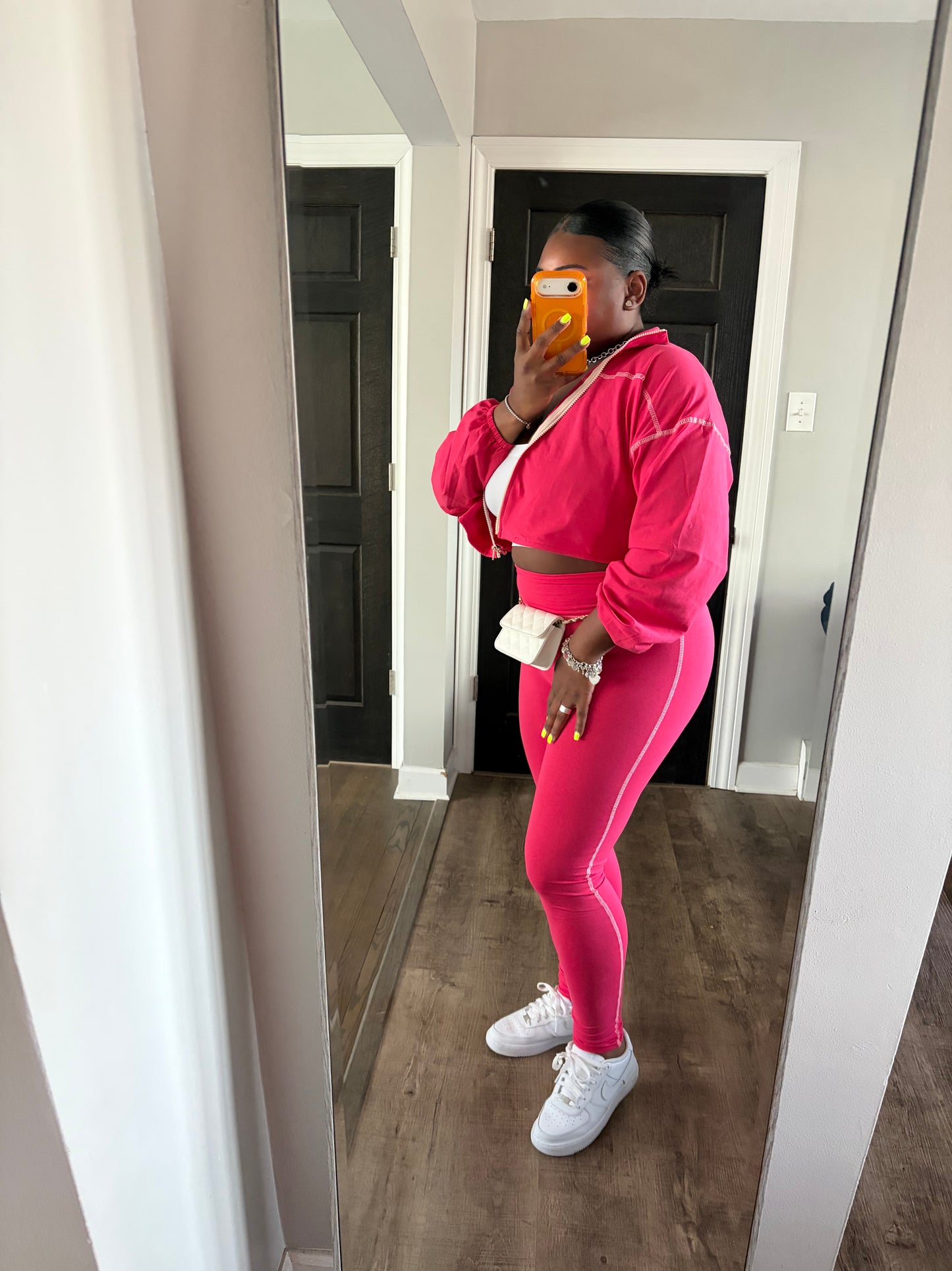 Hot Pink 3 Piece Legging Set