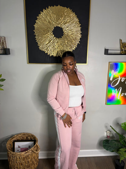 Soft Pink New York Jogger Set