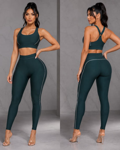 Green 2 Piece Activewear Set