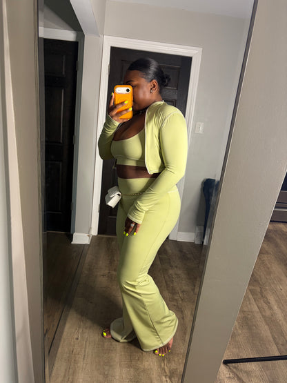 Sage 3 Piece Pants Set