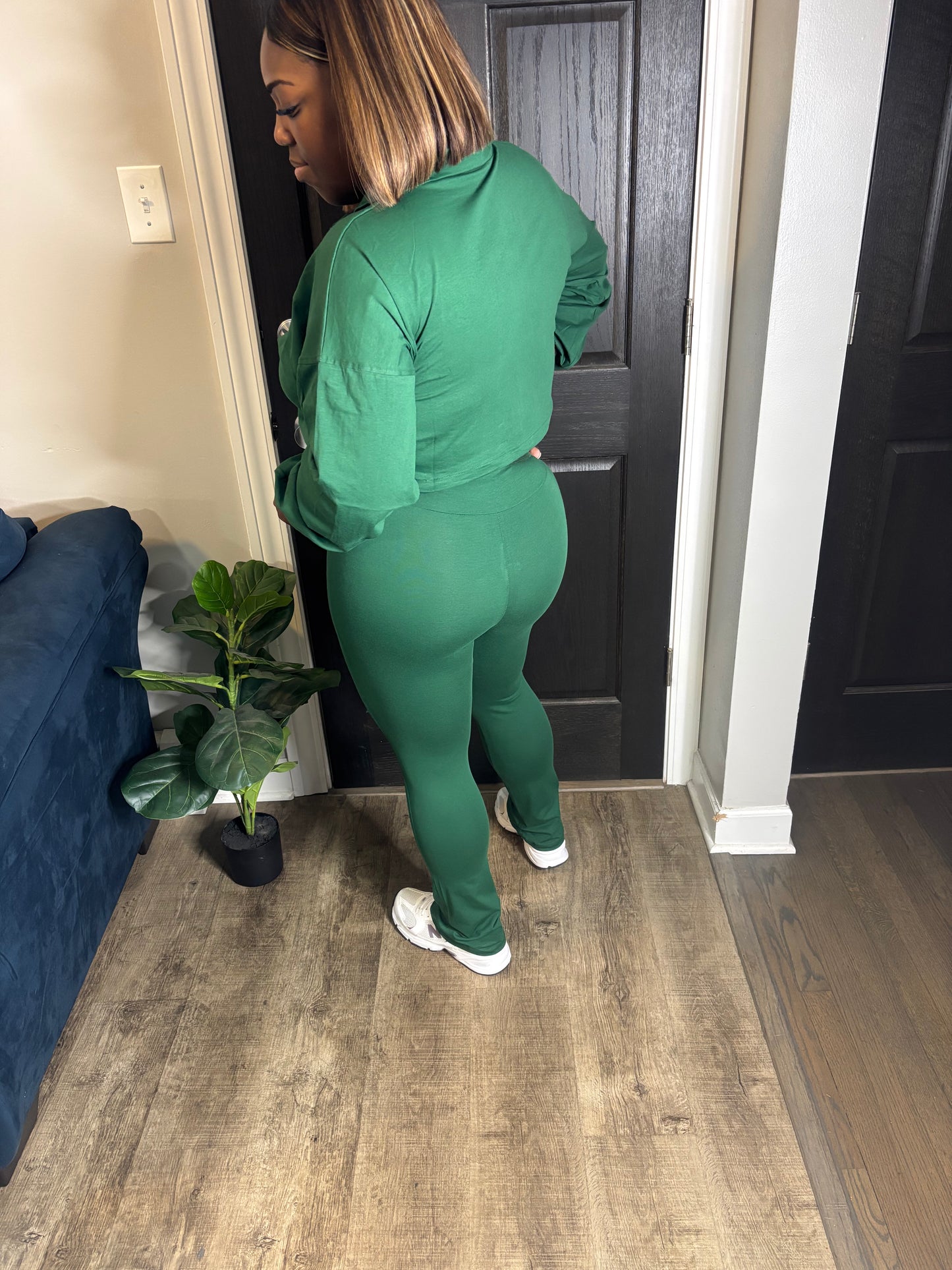 Green Street Luxe Pants Set