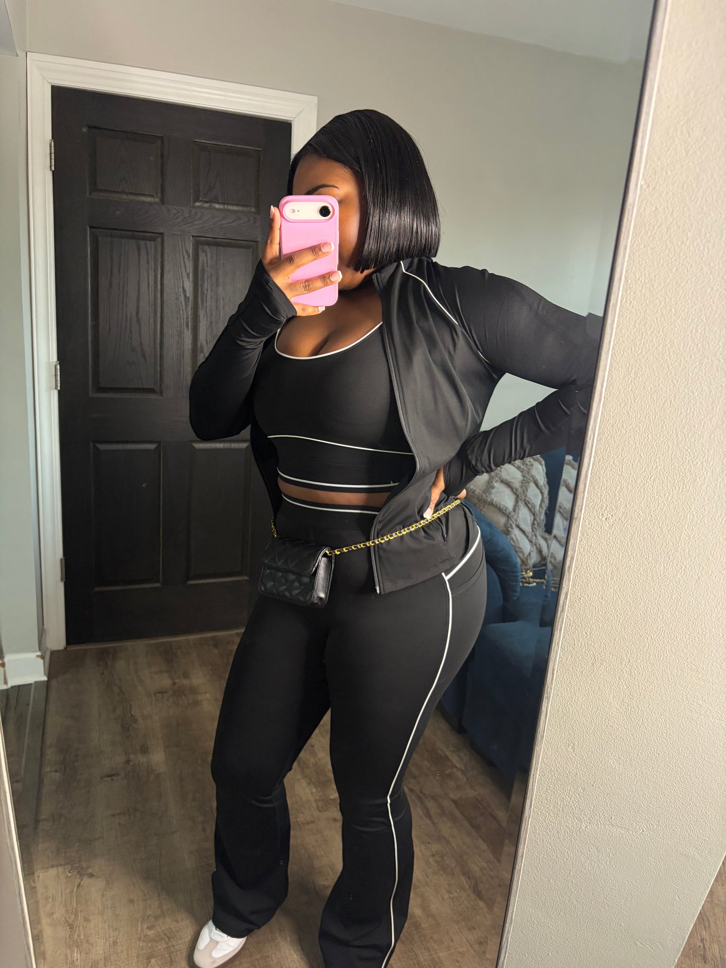 3 Piece Black Pants