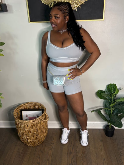 2 Piece Short Activewear Set