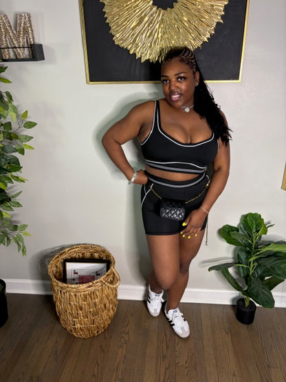 2 Piece Short Activewear Set