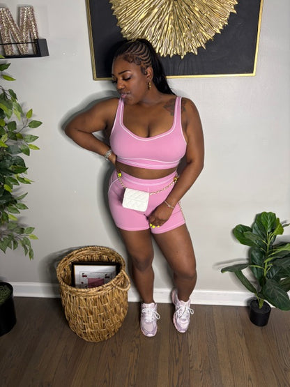2 Piece Short Activewear Set