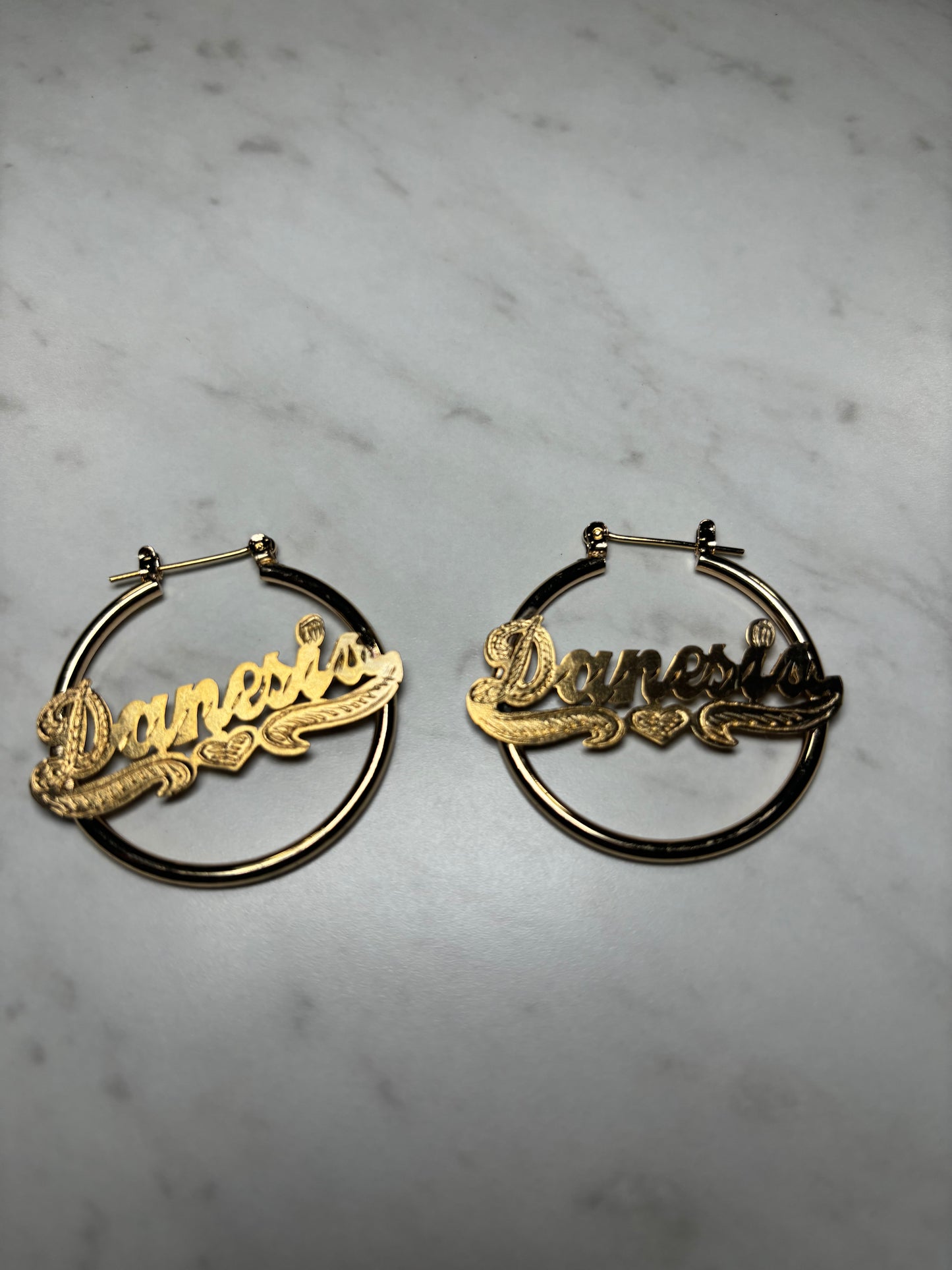 Personalized Classic Name Earrings