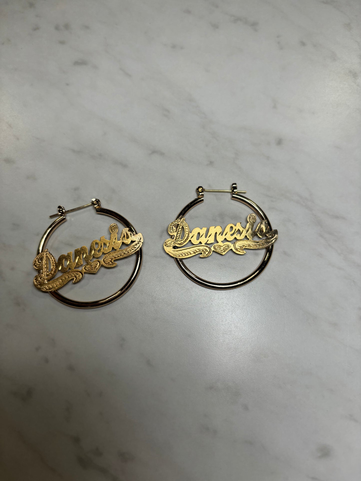 Personalized Classic Name Earrings